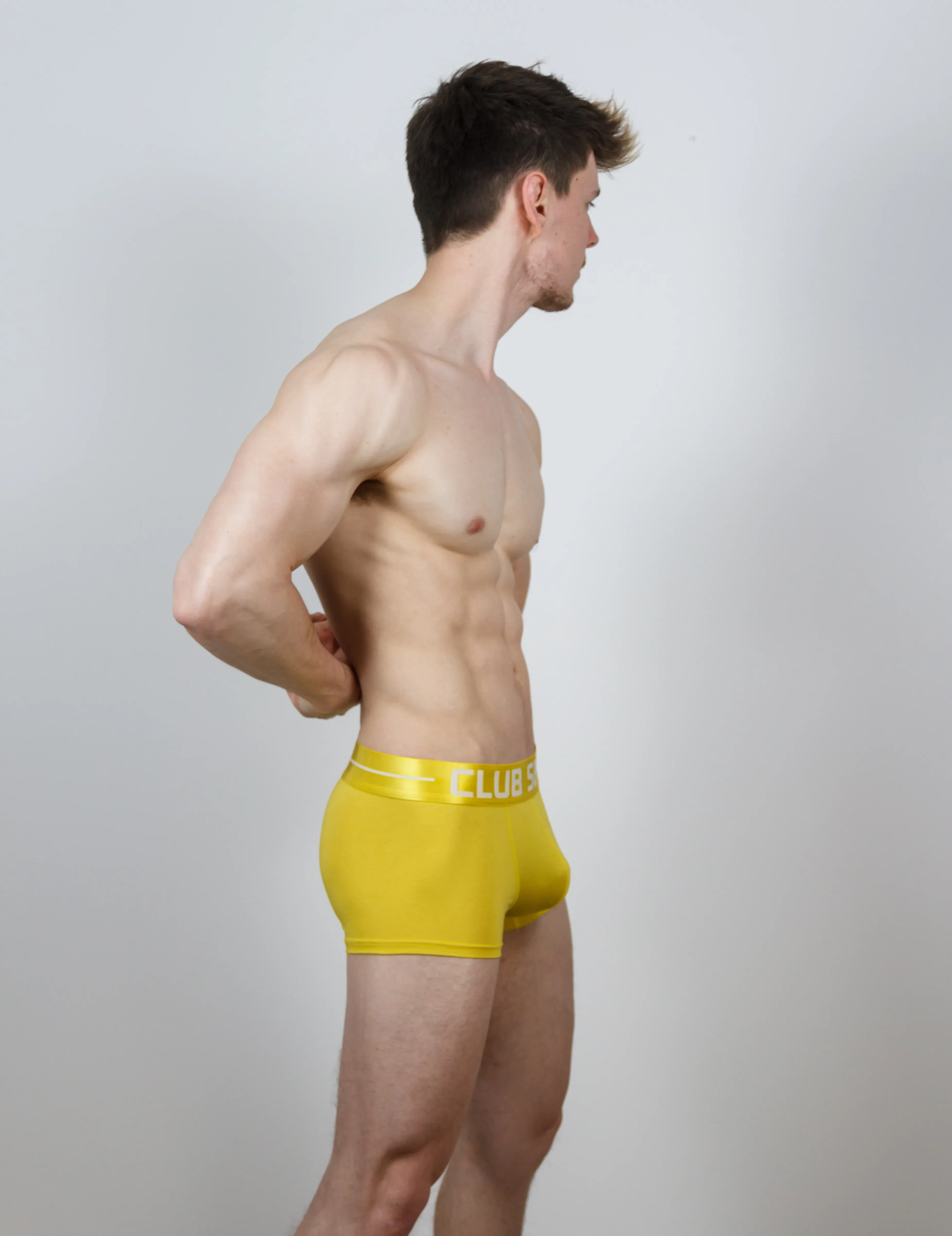LUXE Cotton Banana Yellow Trunks - Image 3
