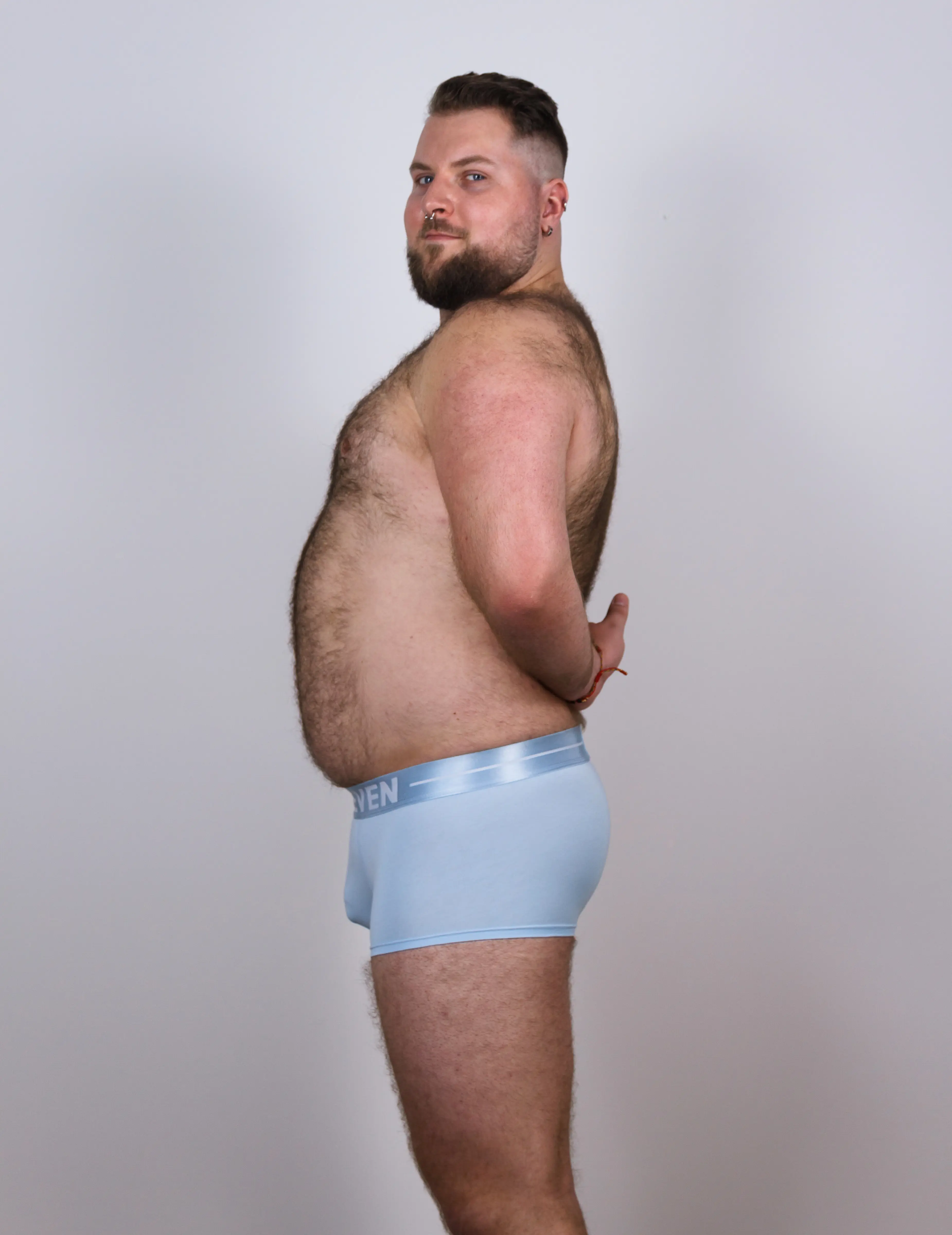 LUXE Cotton Ocean Blue Trunks - Image 3