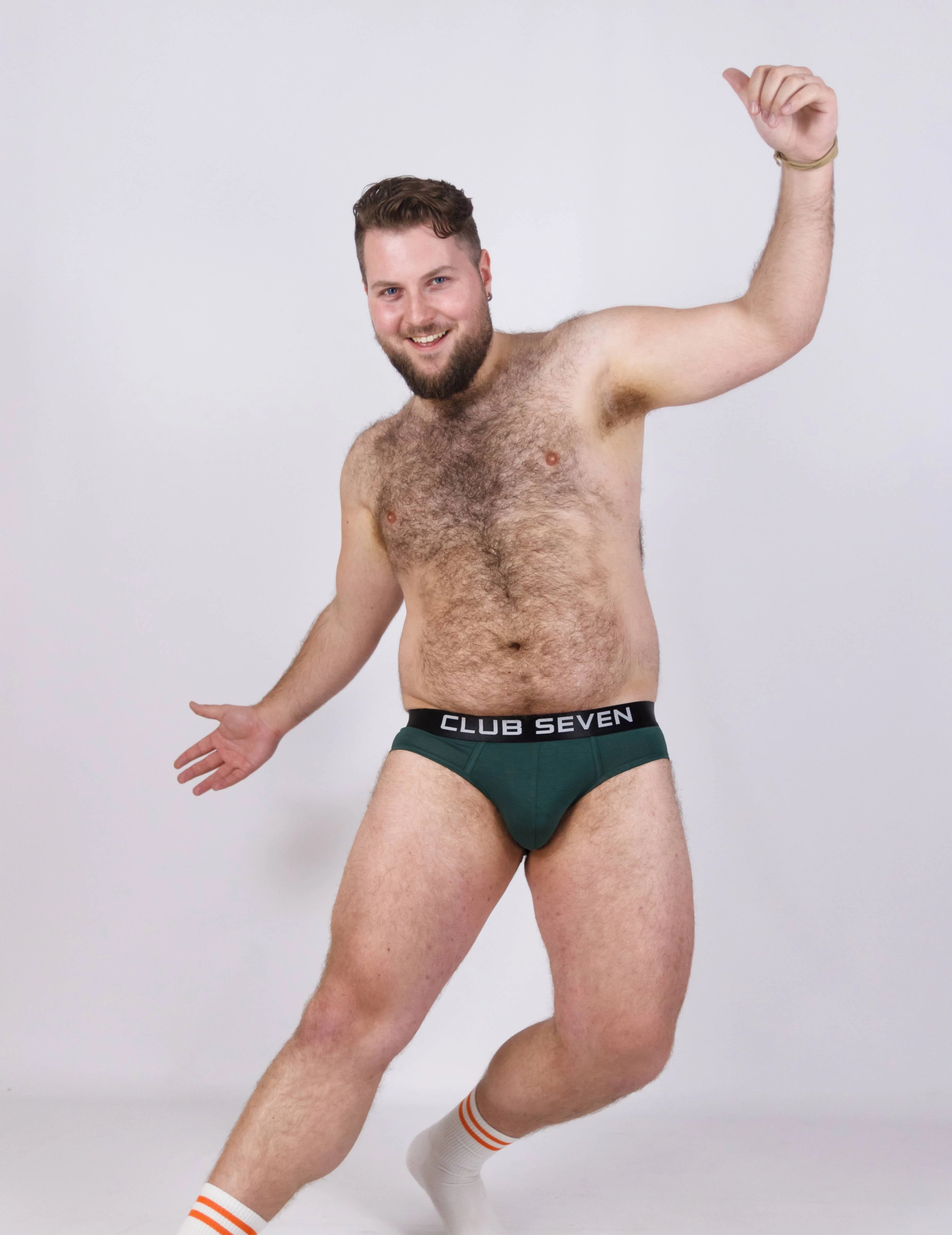 Bamboo Bulge Pine Briefs - Image 3