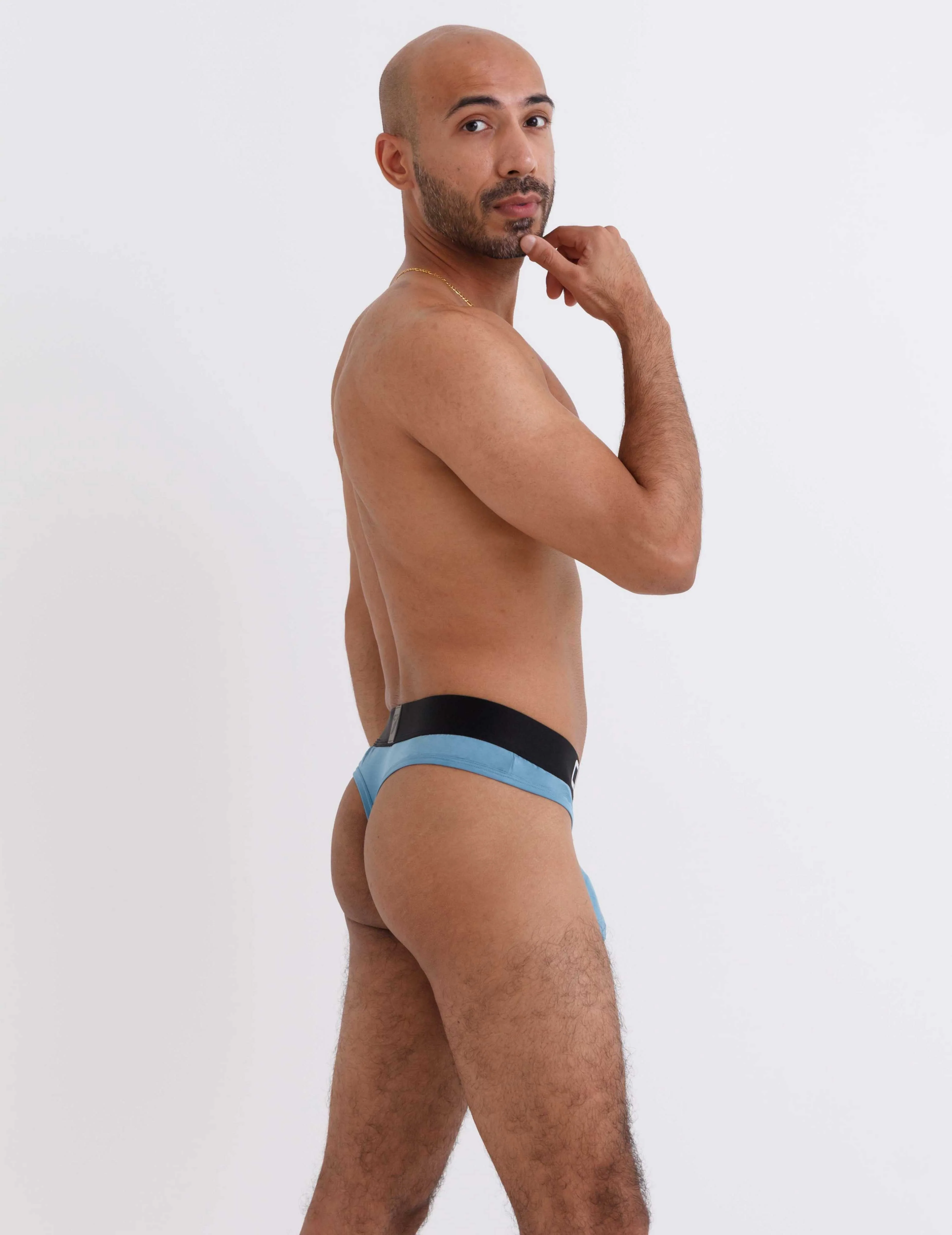 Oxidized Blue Thongs - Image 4